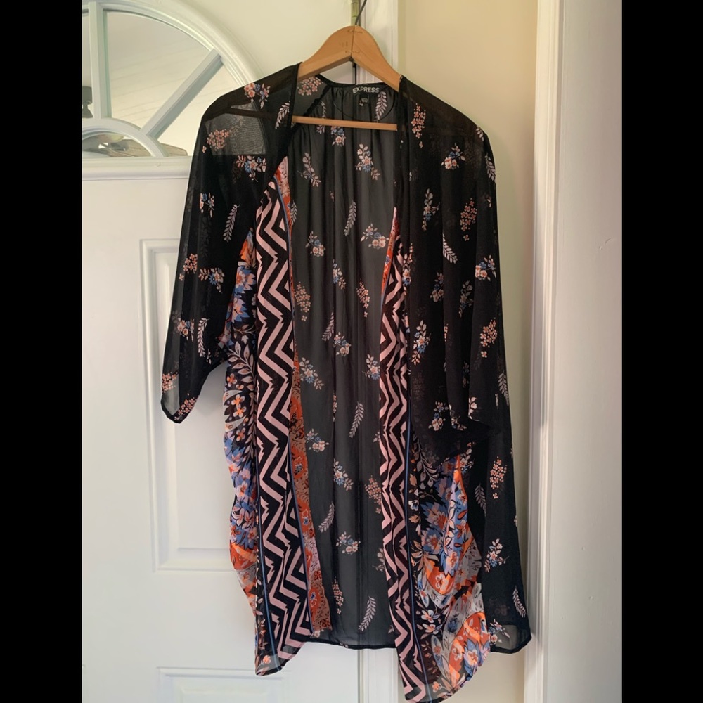 Long open tunic